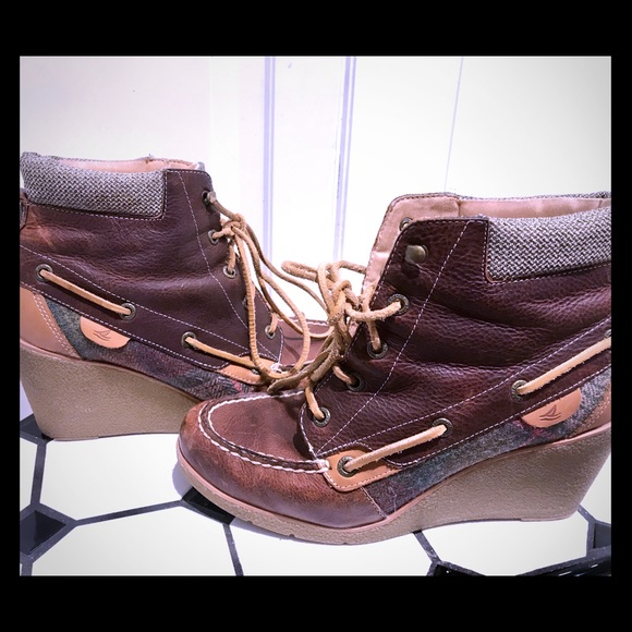 Sperry wedges size 8 - Picture 1 of 4